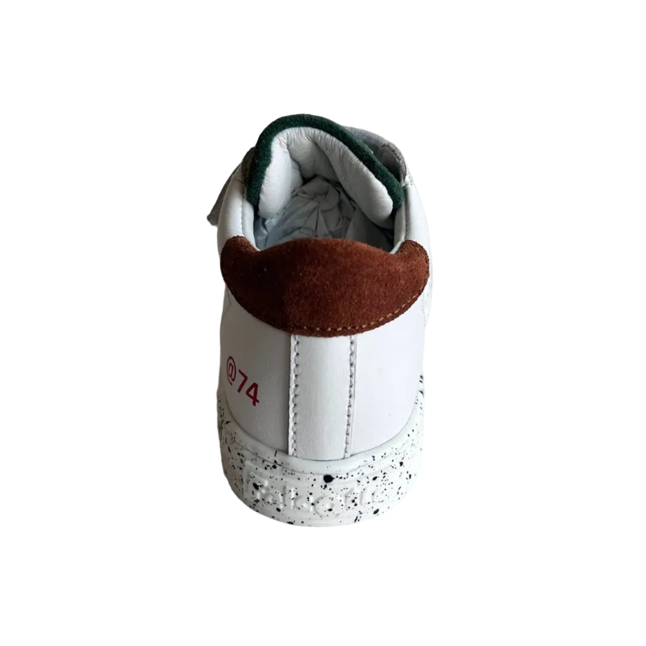 Falcotto Boy's Whote, Green & Grey Salazar 3 VL Trainers