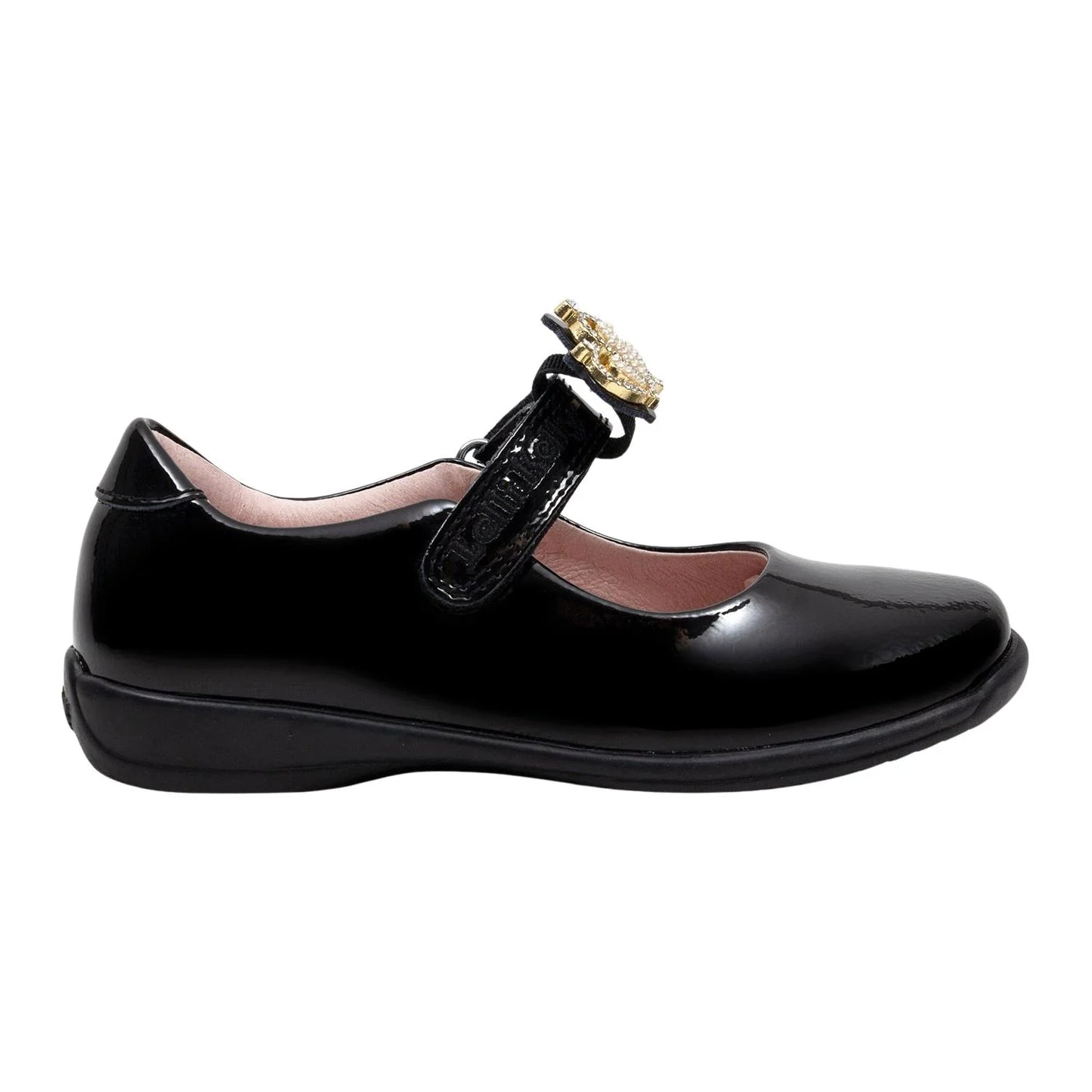 Lelli Kelly Girl's Black Patent Victoria F School Shoes