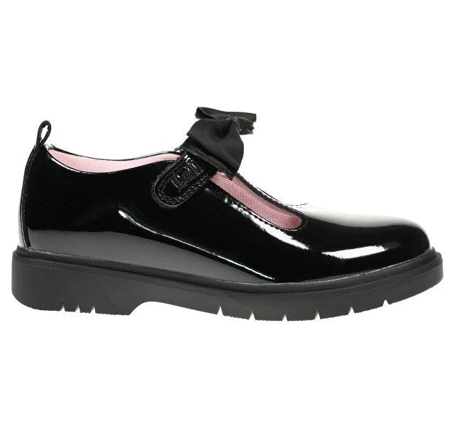 Lelli Kelly Girl's Kaya Black Patent Leather School Shoes