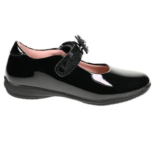 Lelli Kelly Girl's Melody Black Patent Leather School Shoes