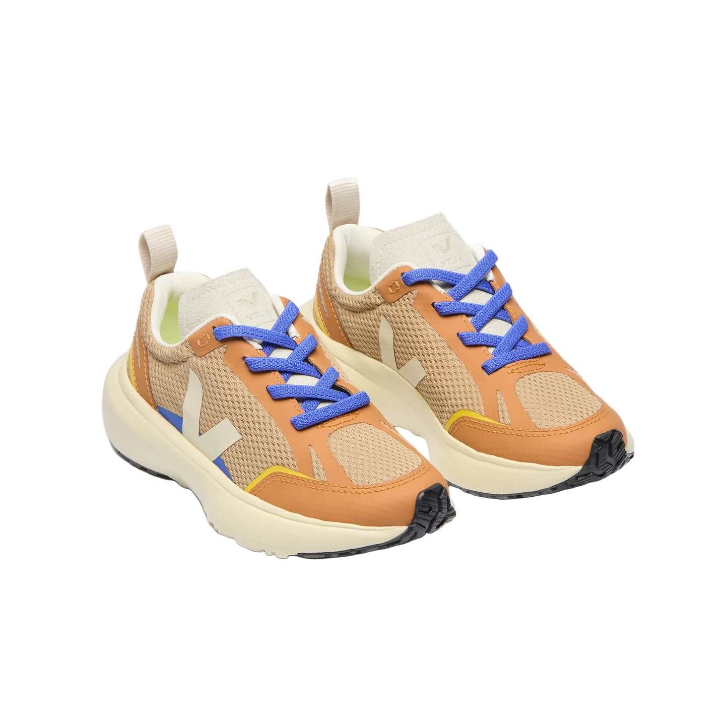 Veja Baby Boy's Alveomesh Dune Calcaire Umber Canary Trainers