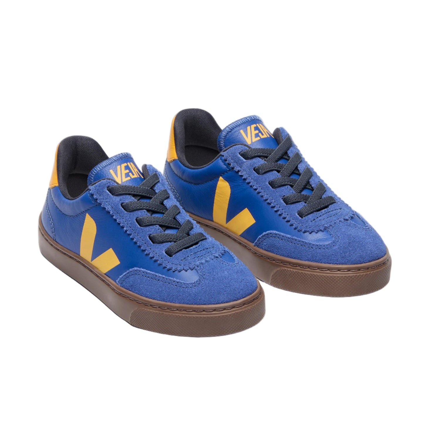 Veja Boy's Atlantic Ouro Bark leather Volley Trainers