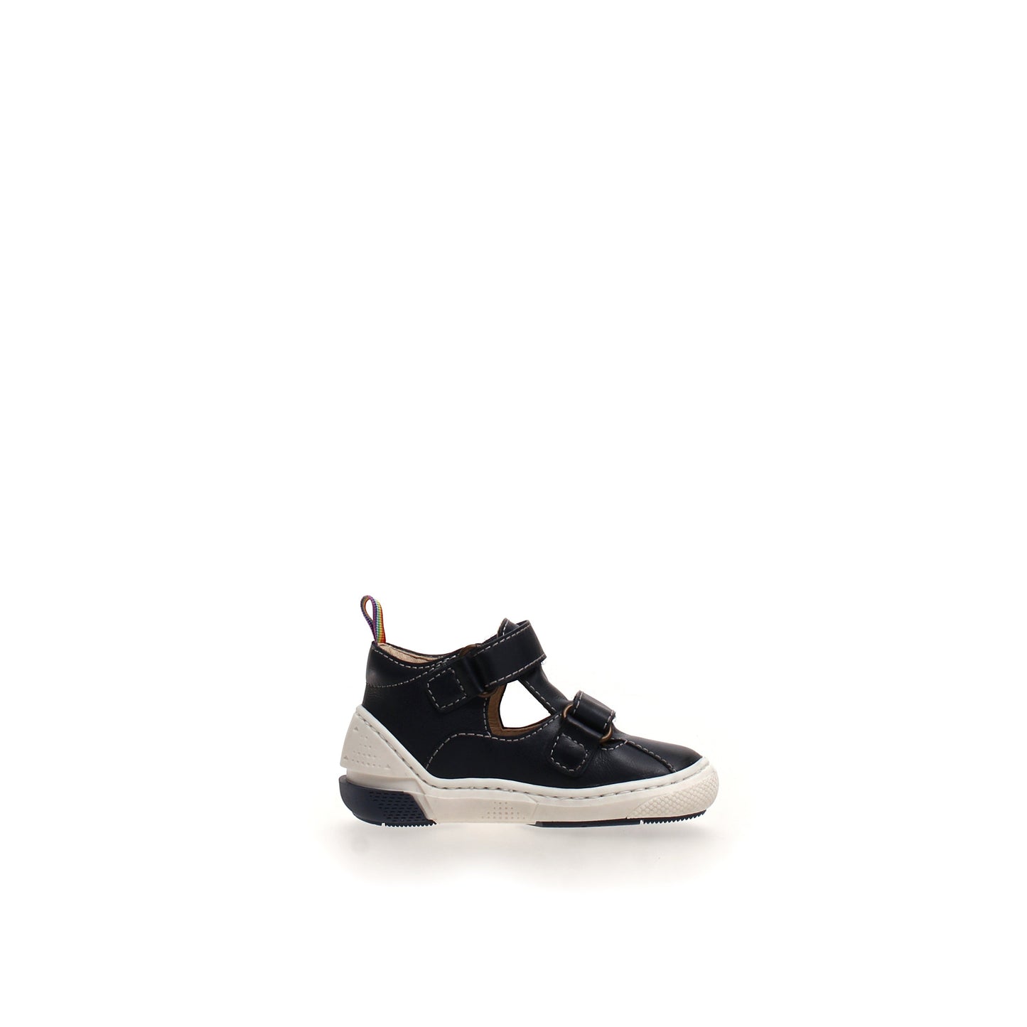 Falcotto Boy's 'Skip' Navy Semi-Closed Sandals