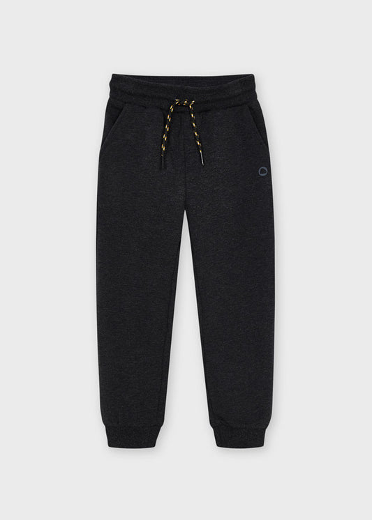 Mayoral Boy's Graphite Basic Fleece Joggers