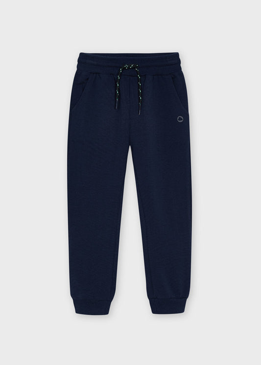 Mayoral Boy's Navy Basic Fleece Joggers