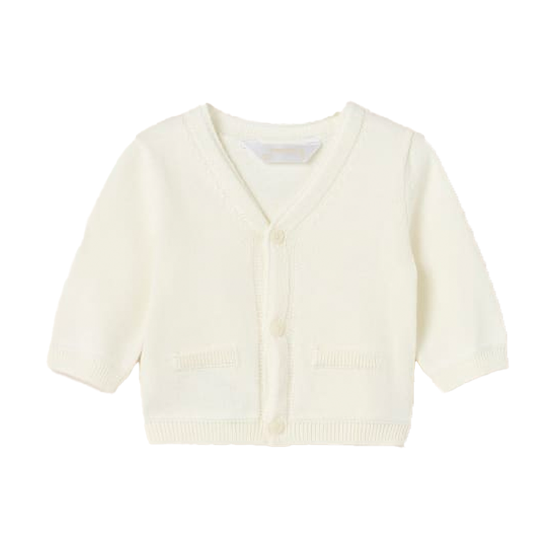 Mayoral Baby's Natural Sustainable Cotton Cardigan
