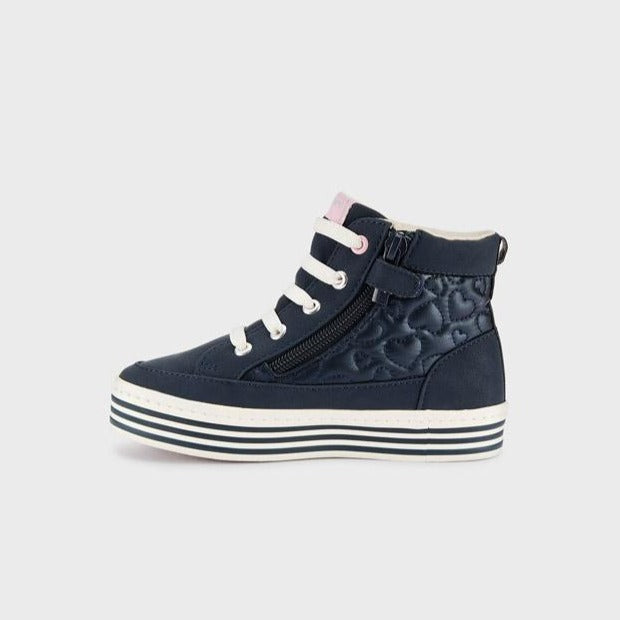 Mayoral Girl's Navy 'Dahlia' Platform Boots