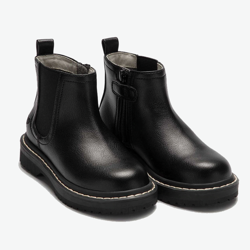 Lelli Kelly Girl's Black Leather 'Ruth' Boots