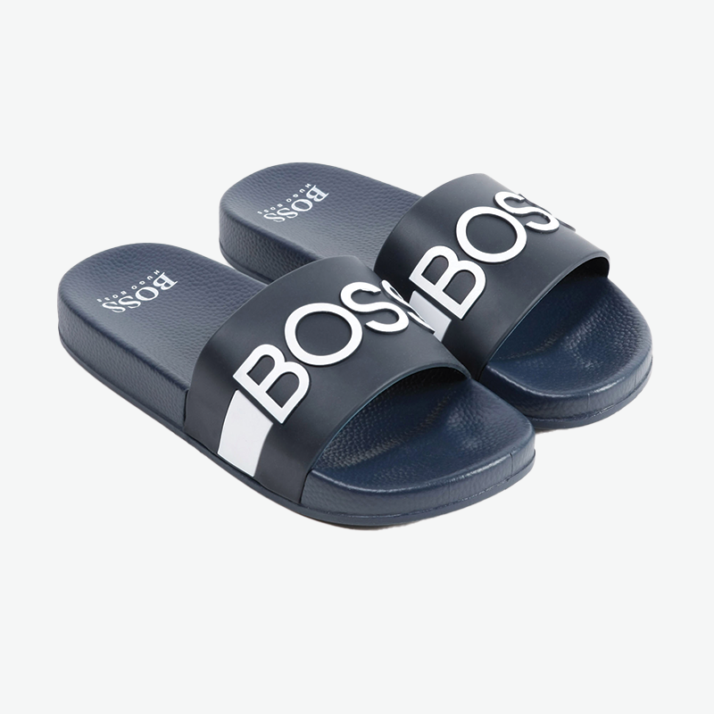 Navy top boss sliders
