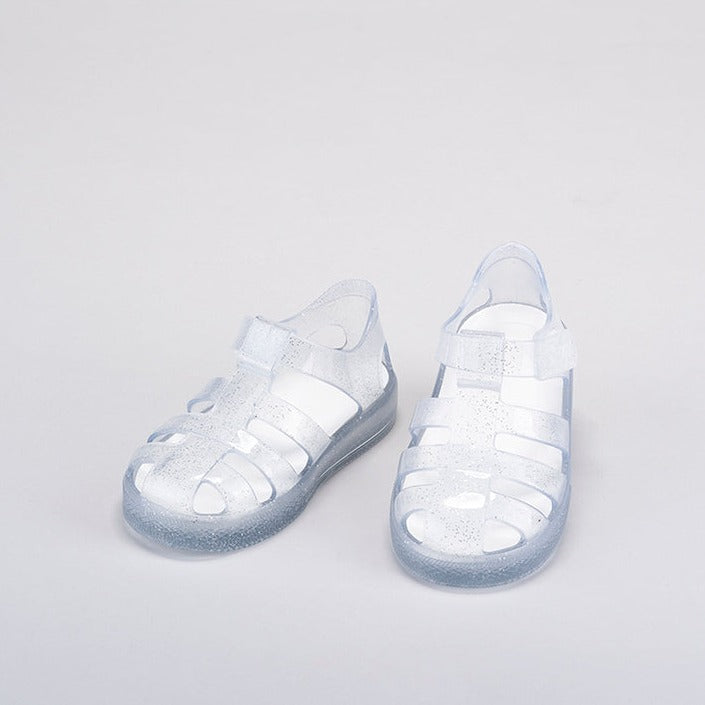 Igor Unisex Clear 'Star Glitter' Sandals