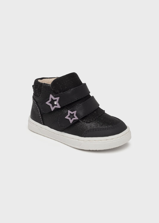 Mayoral Baby Girl's Black Sporty Star Boots