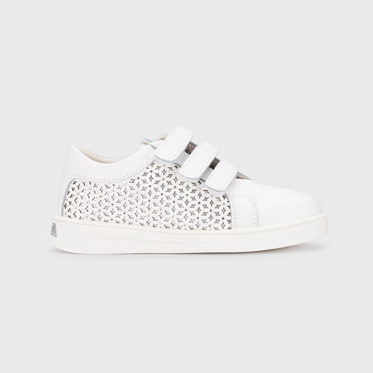 Mayoral Girl's White Detailed Trainers